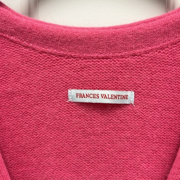 Frances Valentine Collegiate Sweater Pink - Picture 2 of 8